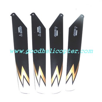 subotech-s902-s903 helicopter parts main blades (silver-black color) - Click Image to Close